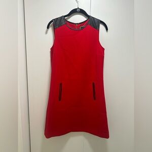 C. Wonder Red and Black Mini Dress